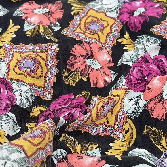 Jacqueline Ferrar Floral Silk Scarf - Picture 3 of 3